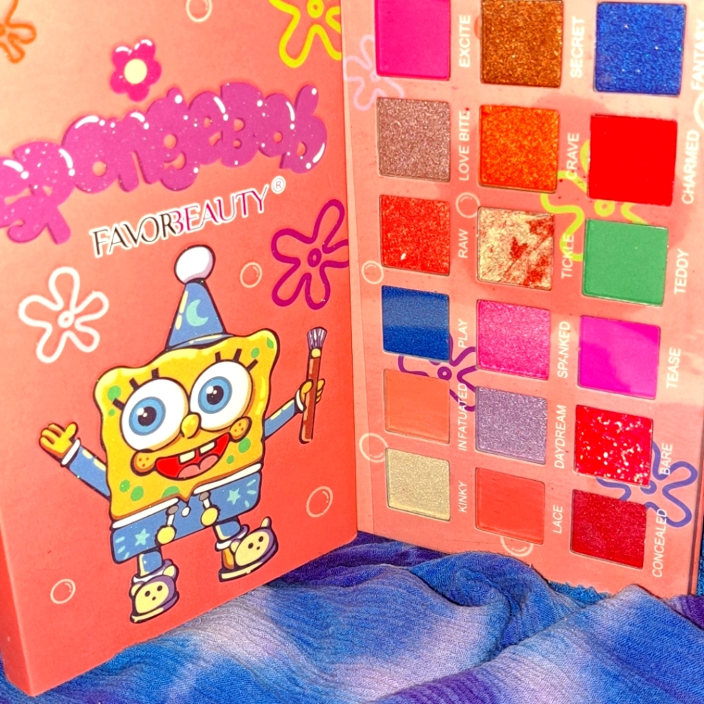 Favor Beauty SpongeBob Eyeshadow Palette